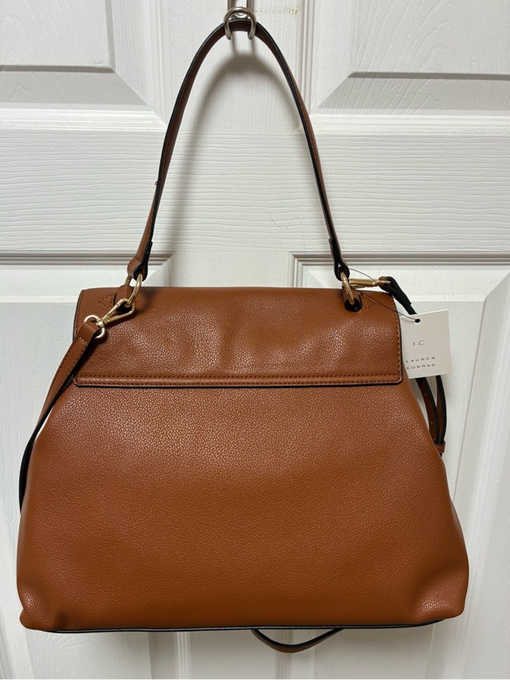 NWT LC Lauren Conrad Satchel/Crossbody with Handle and Removable Strap - Picture 3 of 15
